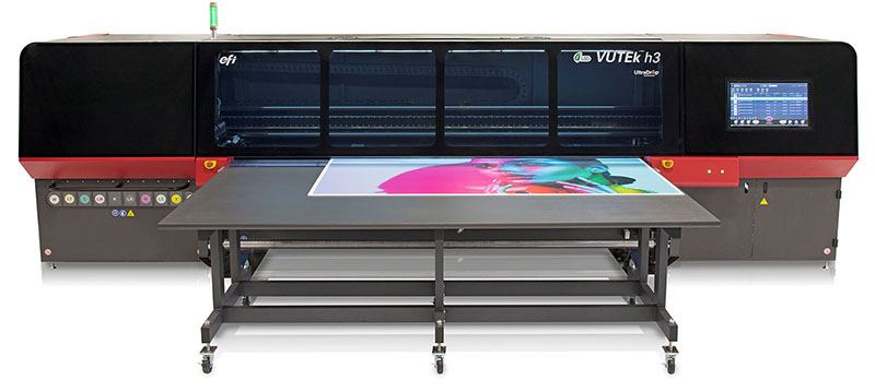 EFI VUTEk H3 Roll-fed UV-LED Printer