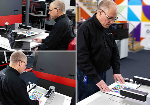 Rob Cawston working with Barbieri's new Spectro LFP qb Textile edition