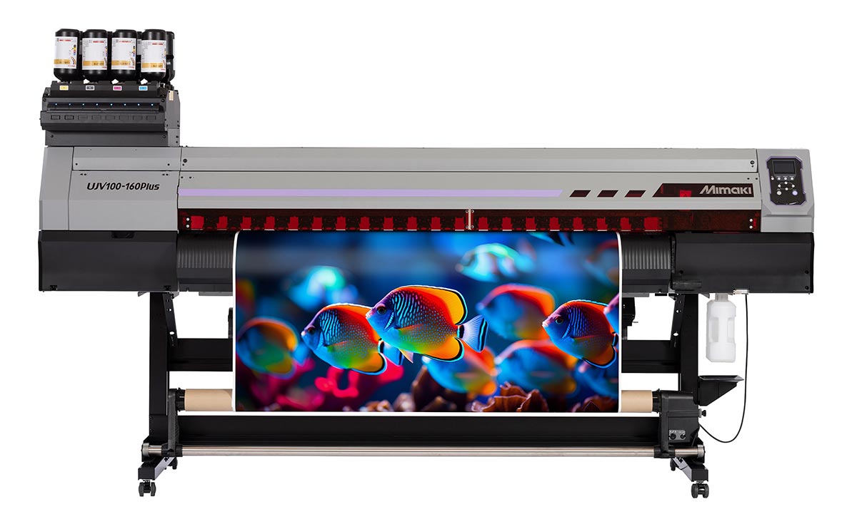 Mimaki UJV100-160 Plus UV-LED Roll-fed  Printer