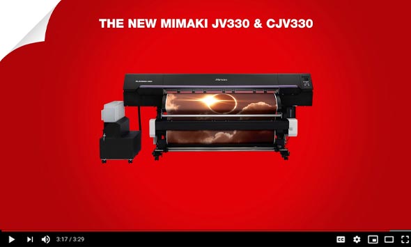 The NEW Mimaki CJV330 and JV330!